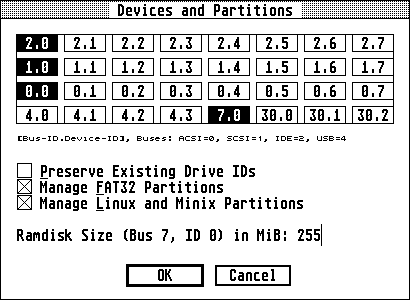 Ramdisk Configuration